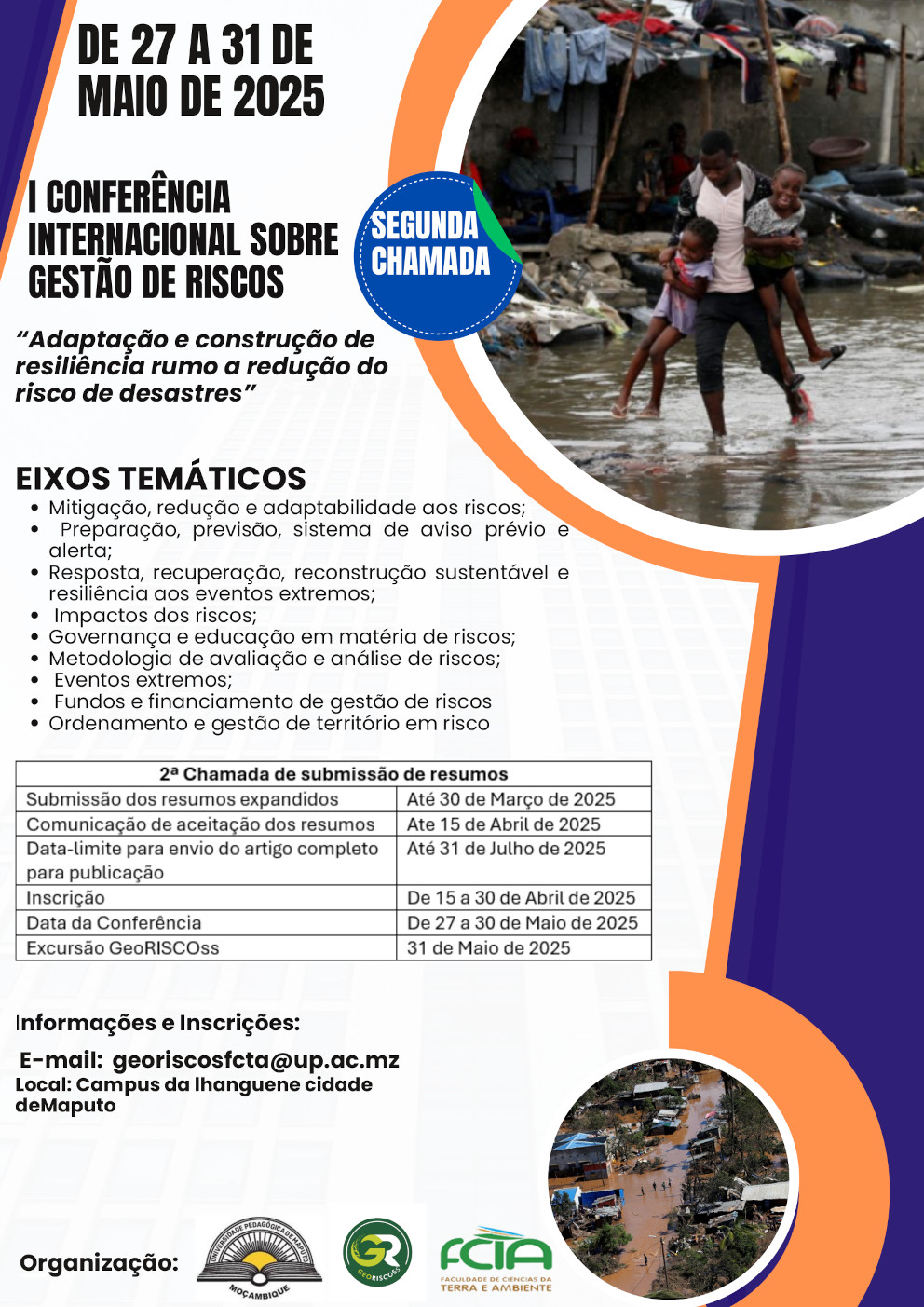 I CONFERÊNCIA INTERNACIONAL SOBRE GESTAO DE RISCOS